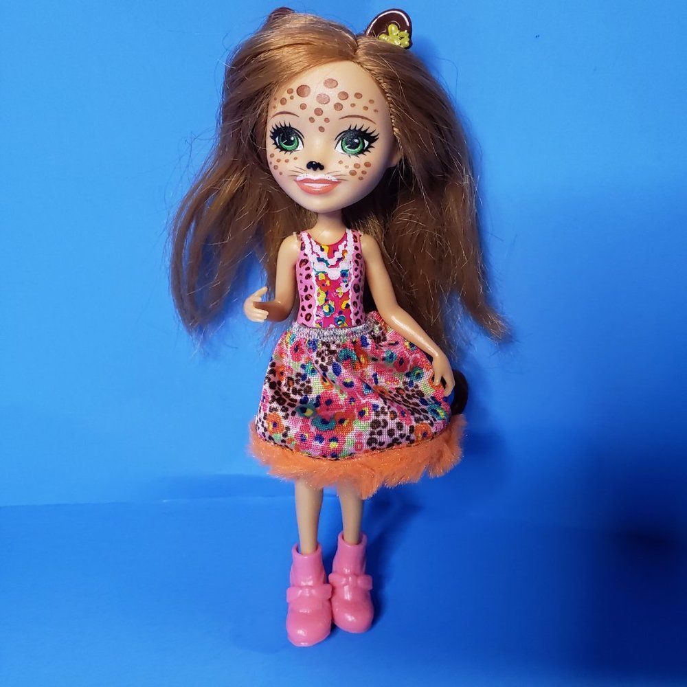 Mattel Enchantimal Cherish Cheetah Doll 6" Toy - Picture 2 of 8